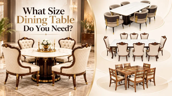 Luxury Dining Table Set: Sizes, Designs, Materials & Buying Guide