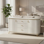 Glorious Multiunit  Modern Glossy White Storage Unit for Home
