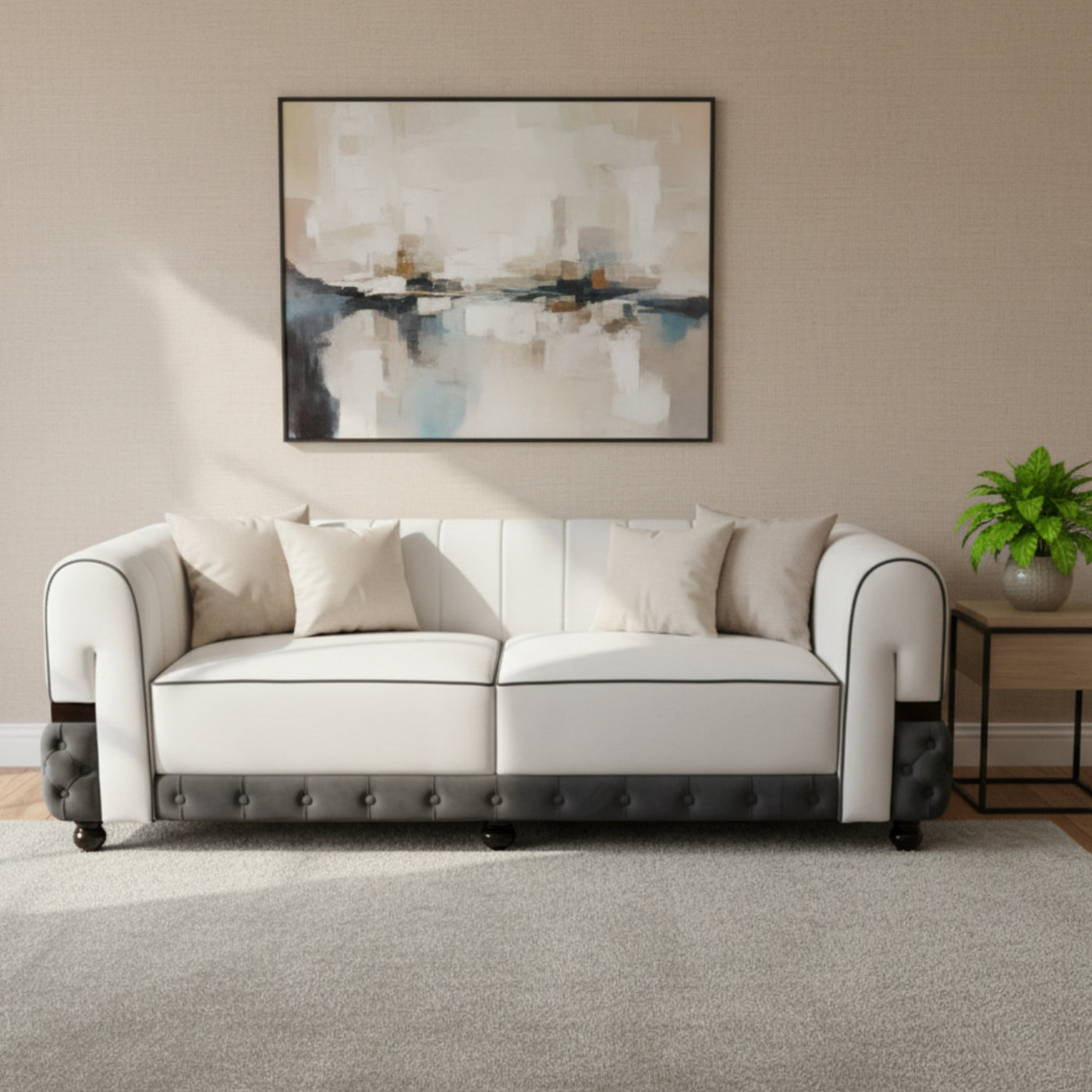 Amalfi 3 Seater Sofa- Stylish Comfort for Contemporary Homes
