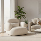 Rossette 1 Seater Sofa – A Stylish Fabric Lounge Chair for Modern Space