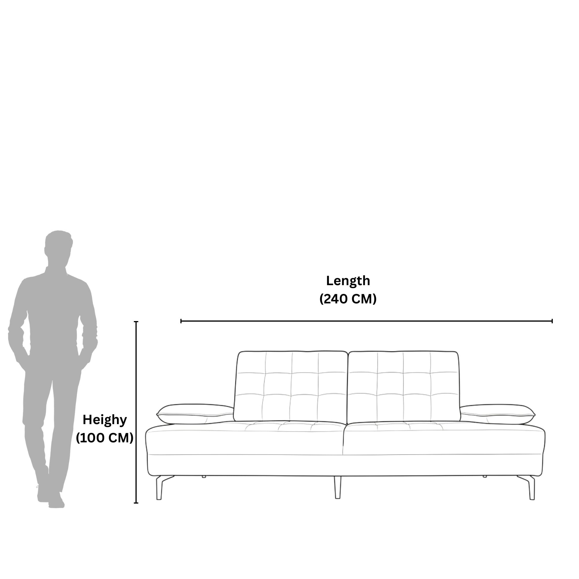 Corby 3 Seater Sofa