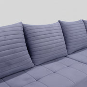 Justin L Shape Sofa  Elegant, Spacious & Ultra Comfortable