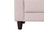 Garnet Grey Fabric 3-Seater Sofa – A Modern Statement in Comfort and Style