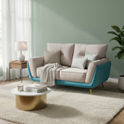 Core 2 Seater Sofa â€“ Dual-Tone Elegance