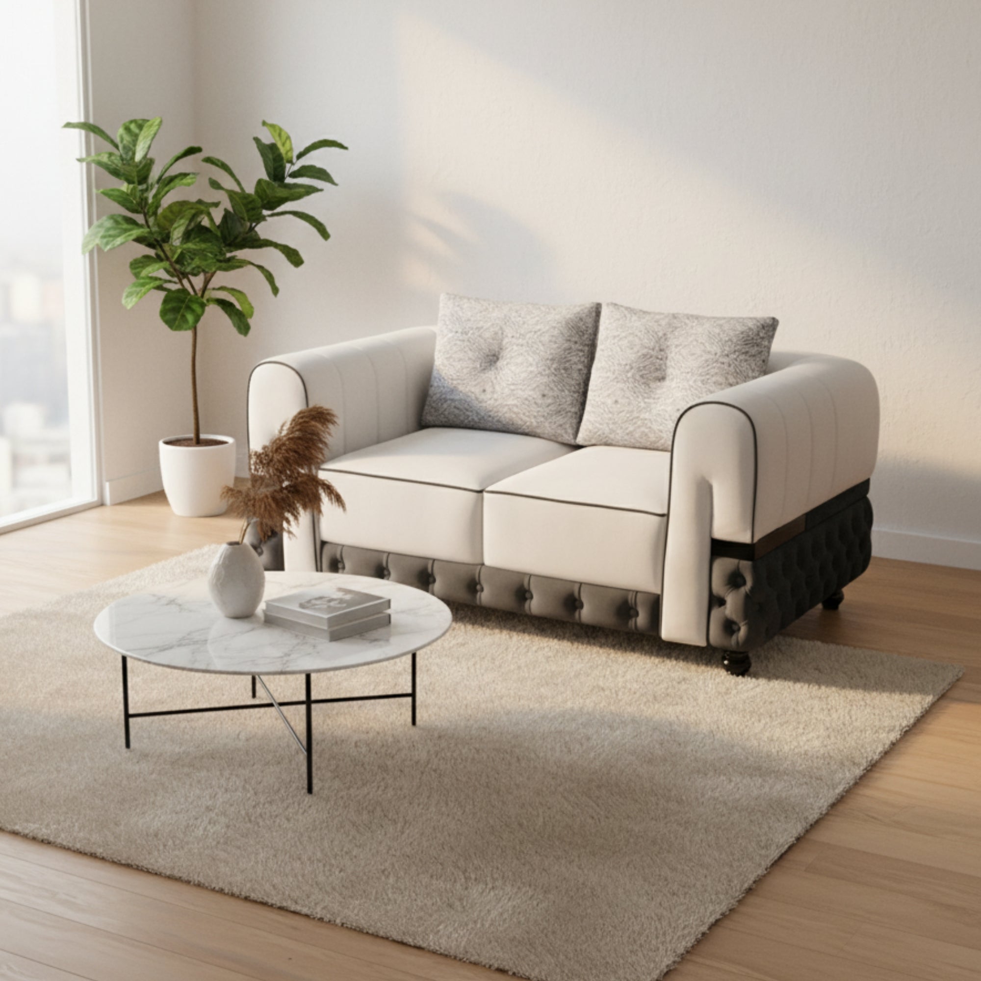 Amalfi 2-Seater Sofa – Elegance Meets Unmatched Comfort