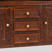 Trilok Handcrafted Wooden Temple  Create a Divine Space at Home