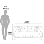 Chesterfield 2 Seater Sofa  Sophistication Meets Comfort