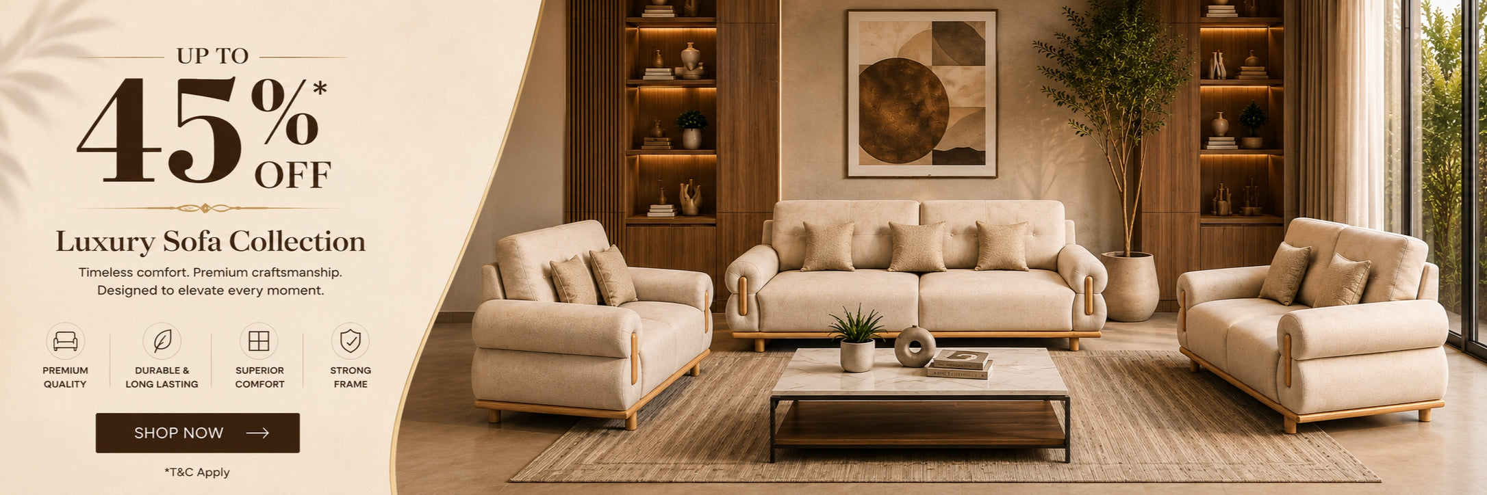 Exchange Offer at Krishna Furniture Stores