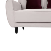 Mellow Suede 3-Seater Sofa  Relaxing Comfort in a Modern Fabric Finish