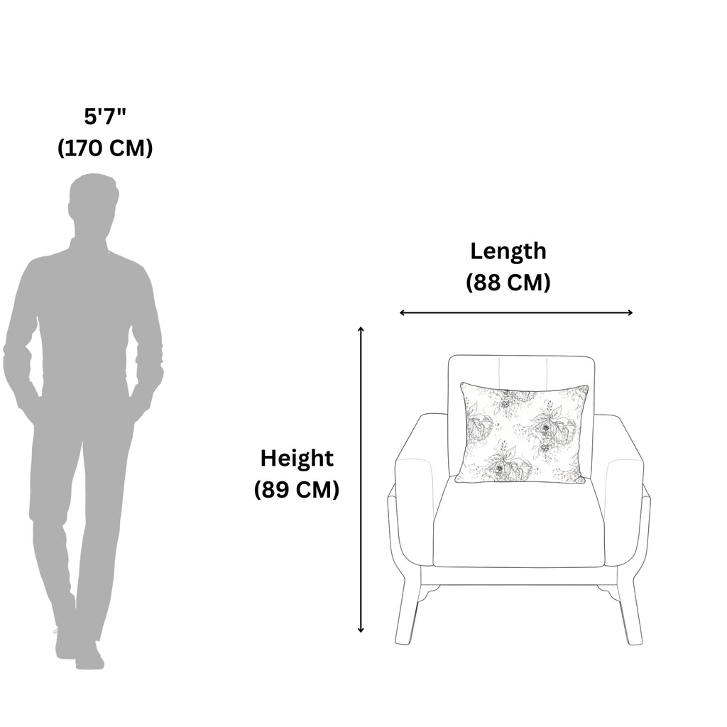 Finger 1-Seater Sofa – A Perfect Blend of Style and Comfort