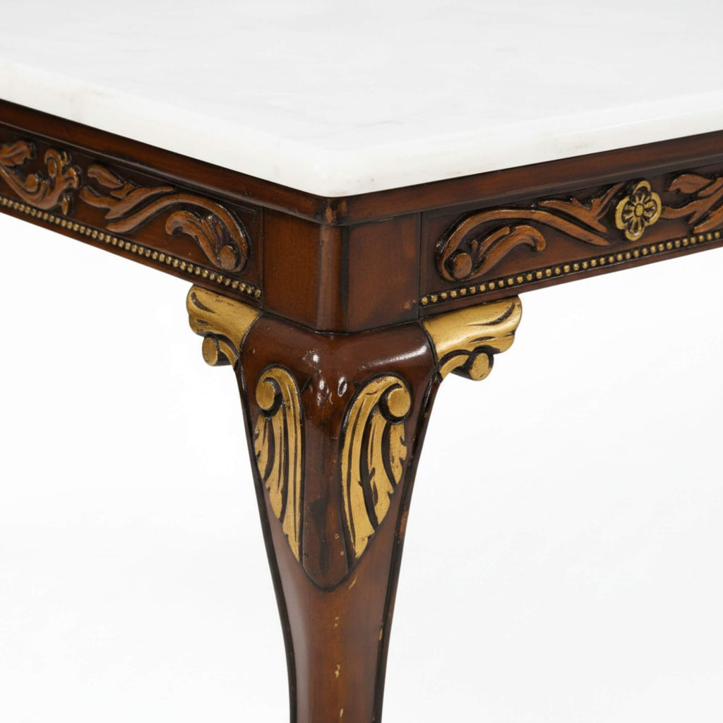 Bisaco Marble 6+1 Seater Dining Table – Refined Craftsmanship with Luxurious Marble Appeal