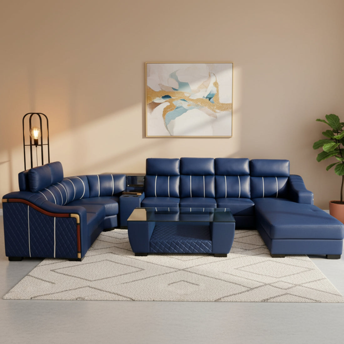 Marvik U-Shape Lounger Sofa â€“ Ultimate Comfort and Modern Design