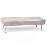 Aspire Coffee Table depicts full length and the subtle texture variation across its surface.