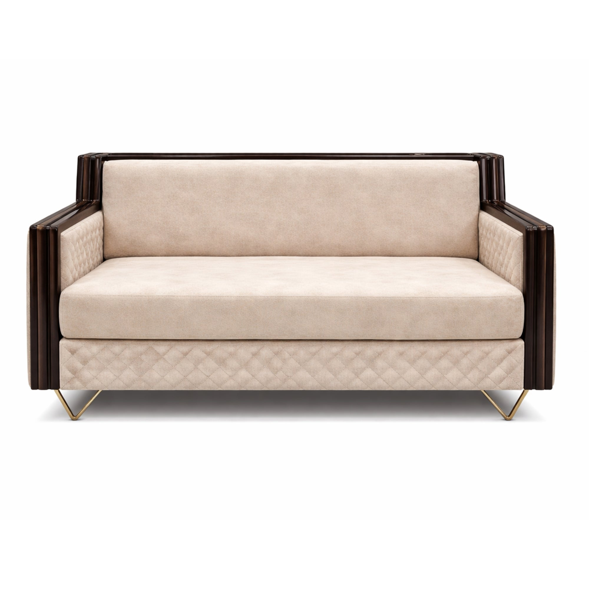 Phantom 2 Seater Sofa – Compact Luxury with Contemporary Charm