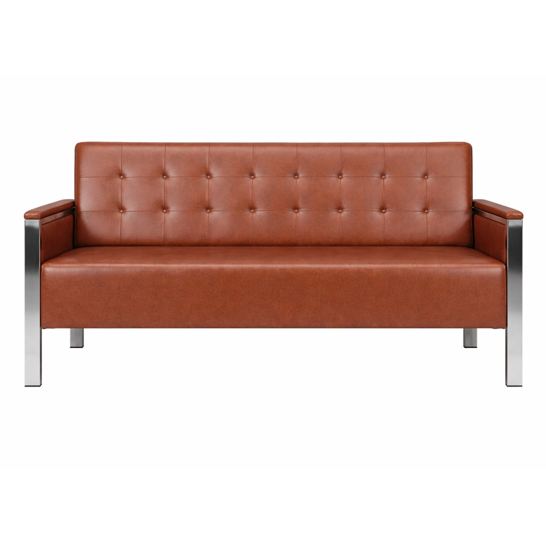 Eezy 3 Seater Leatherette Office Sofa for Reception & Waiting Area