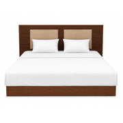 Minoti King Bed with Storage- Elegant Wooden Frame and Superior Comfort