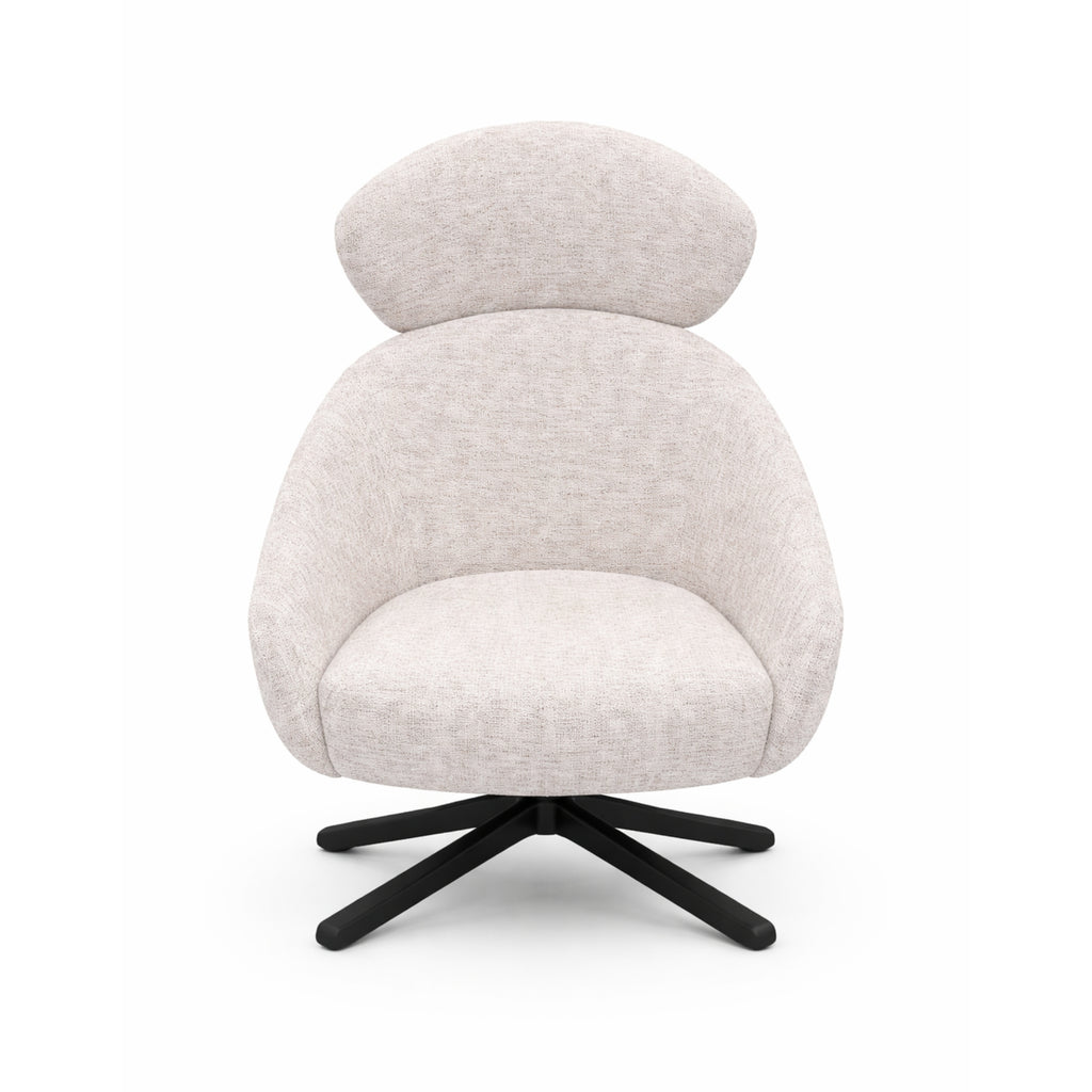 Leisure Chair DY0220 - Upholstered Lounge Chair with SS Base Price: