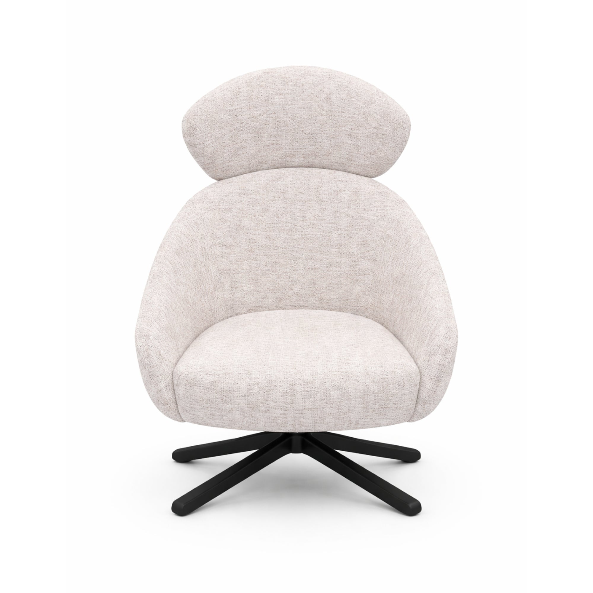 Leisure Chair DY0220 - Upholstered Lounge Chair with SS Base Price: