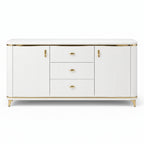 Glorious Multiunit  Modern Glossy White Storage Unit for Home