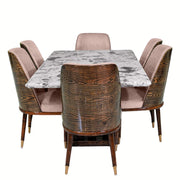 Nautical Marble Dining Table