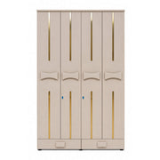 Funnel 3 Door Wardrobe – Statement Storage with Modern Detailing