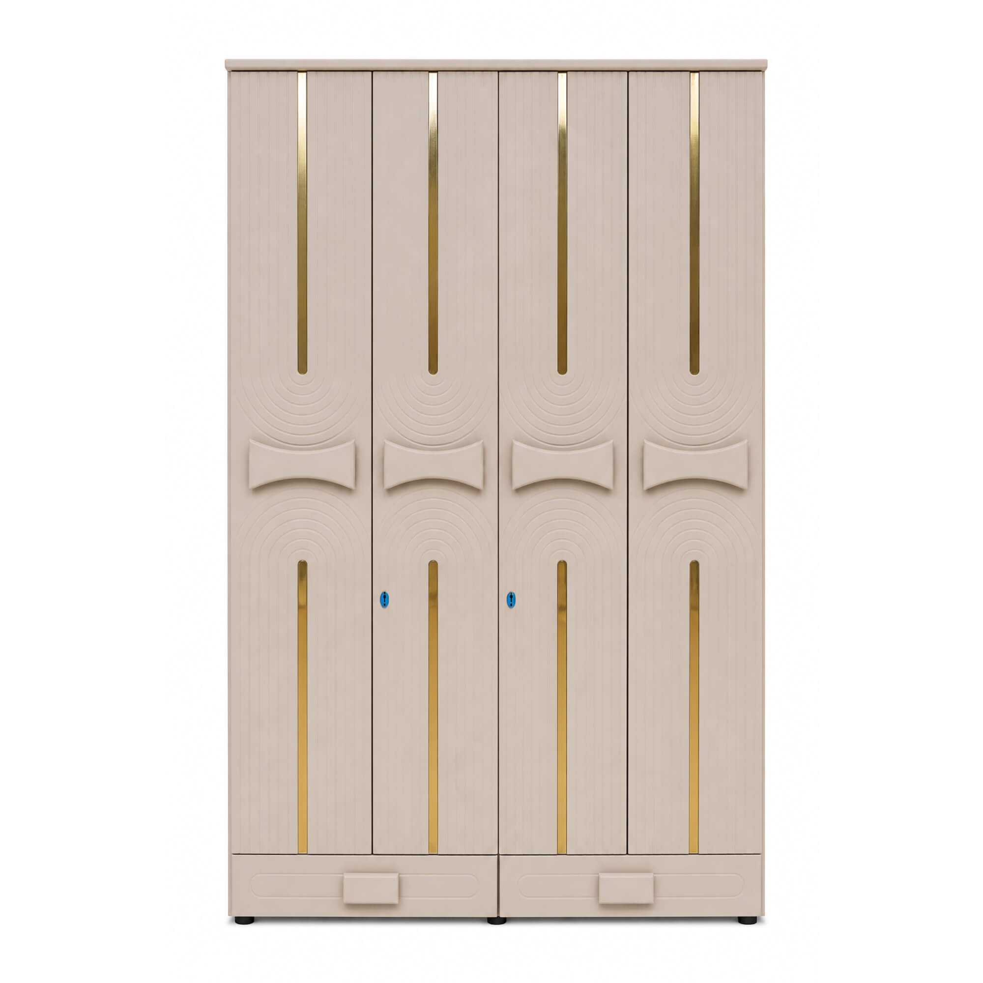 Funnel 3 Door Wardrobe – Statement Storage with Modern Detailing
