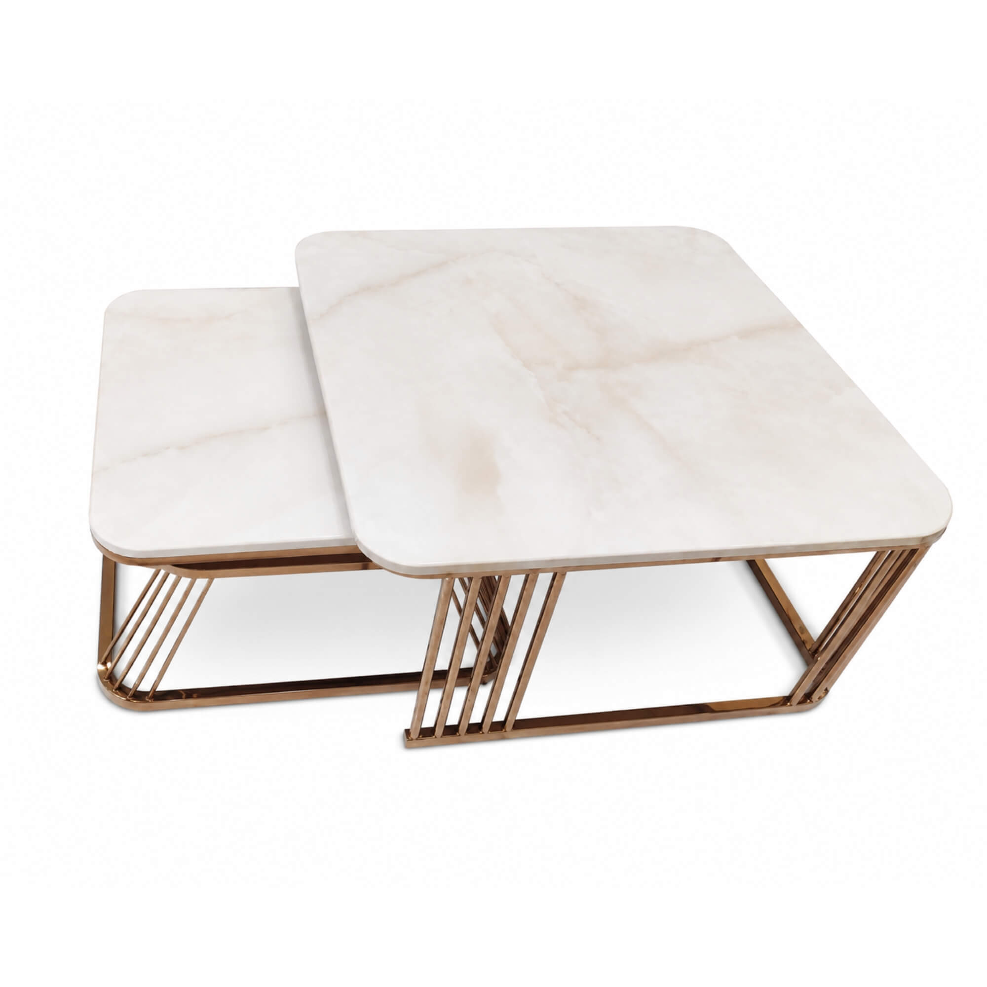 Glance Coffee Table As43 – Contemporary Layered Design with Luxe Appeal