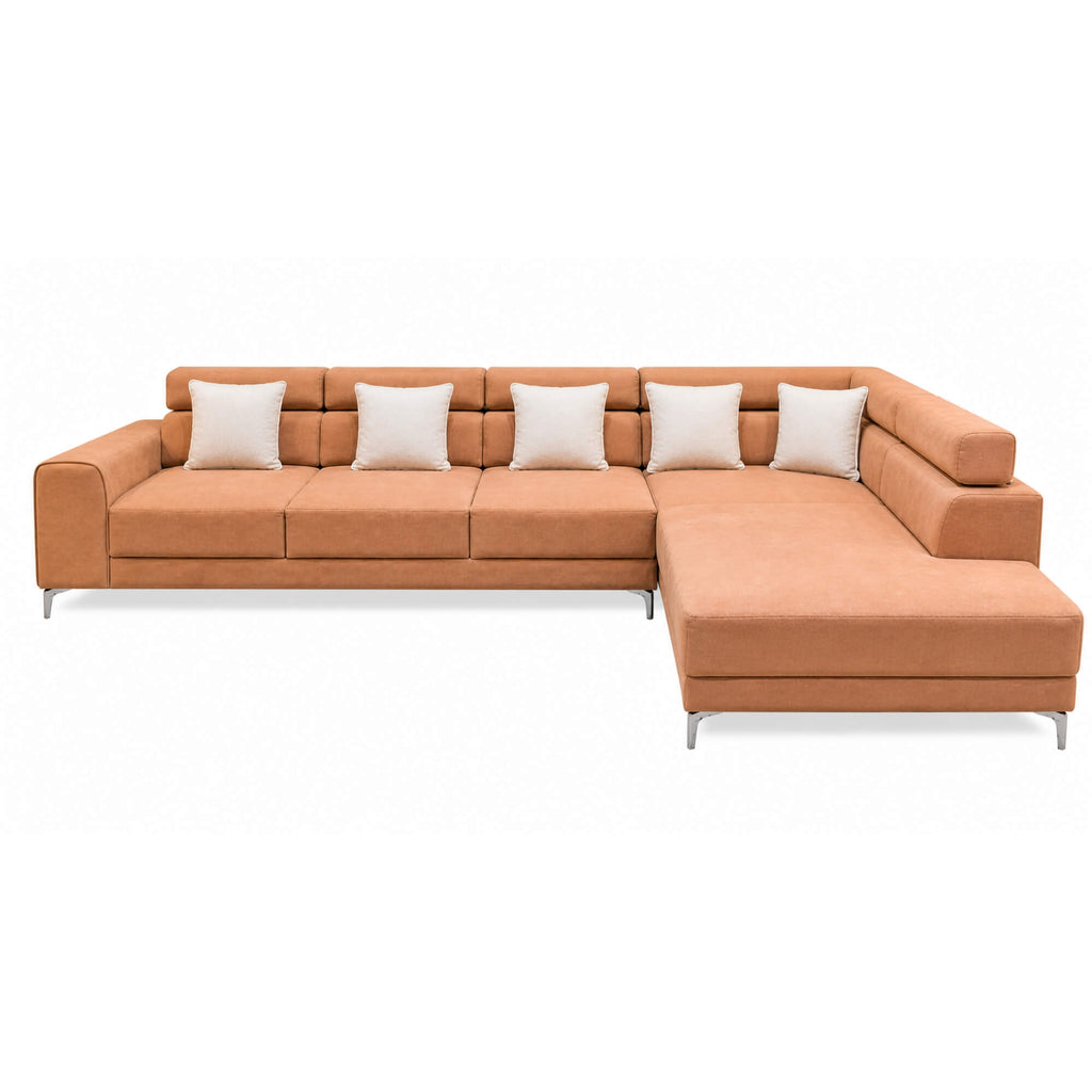 Corium L-Shape Sofa – Crafted Comfort with Contemporary Appeal