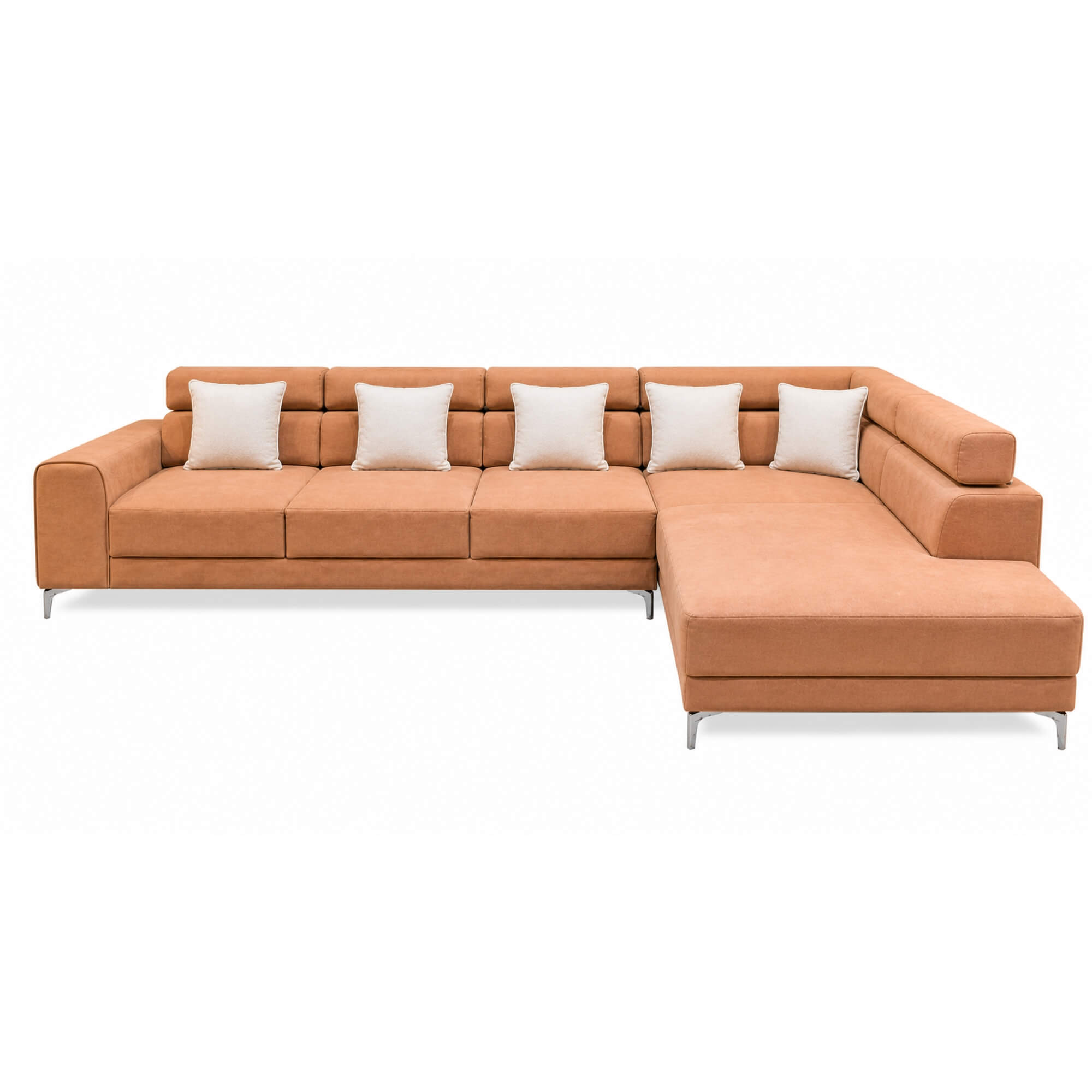Corium L-Shape Sofa – Crafted Comfort with Contemporary Appeal