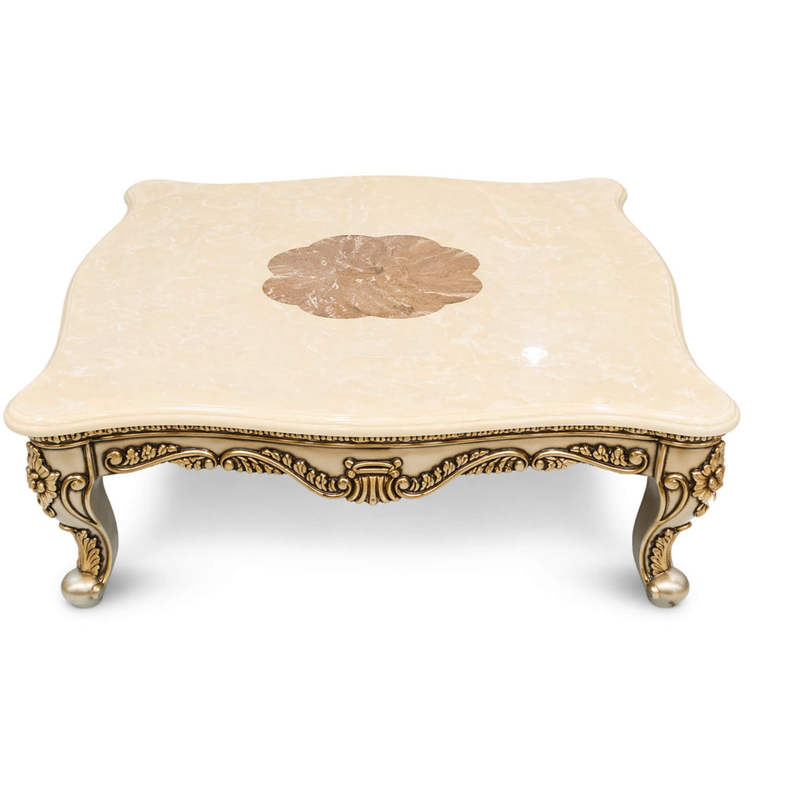 French Marble Centre Table–Timeless Grandeur