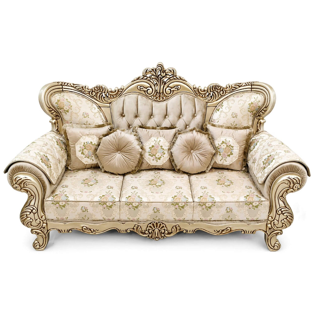 French Carvin 3 Seater Sofa- Ornate Royal Collection
