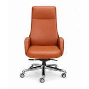 Eezy Office Chair 735 - Brown Leatherette Executive Office Chair