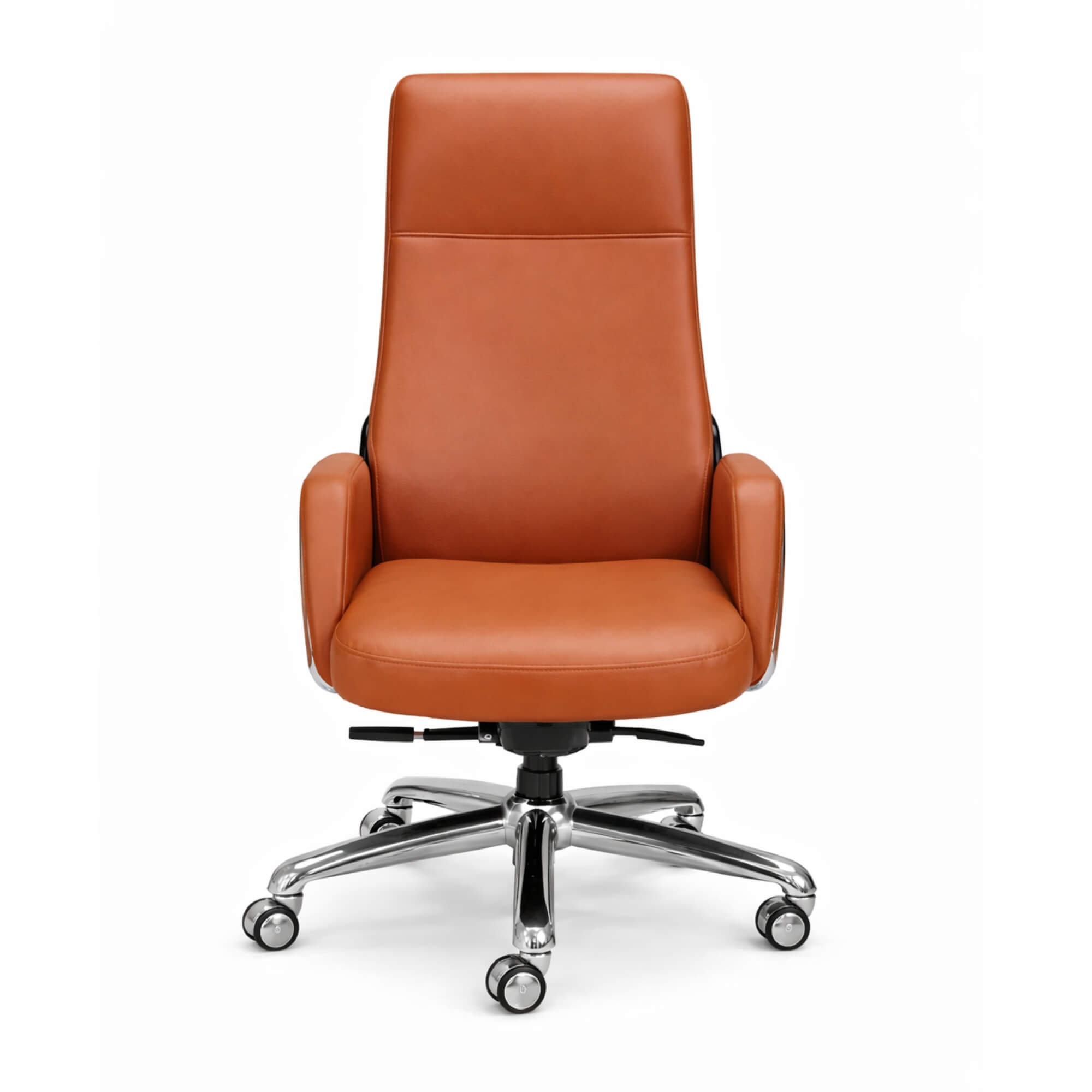 Eezy Office Chair 735 - Brown Leatherette Executive Office Chair