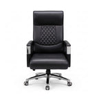 Eezy Office Chair 758  Modern Leatherette Office Chair with SS Base