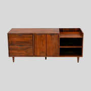 Nile TV Unit  Timeless Elegance in Solid Sheesham Wood
