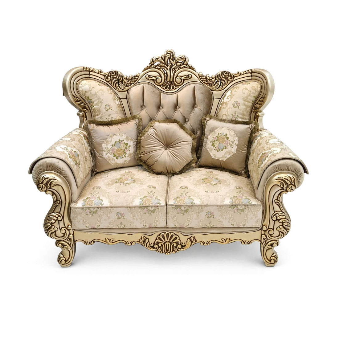 French Carvin 2 Seater Sofa- Premium Royal Comfort