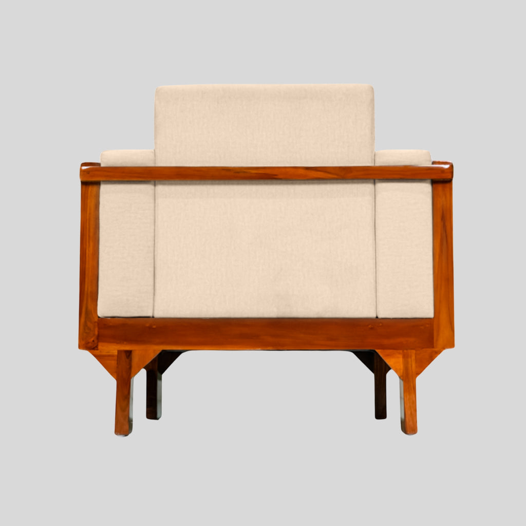 Cross 1-Seater Sofa – A Timeless Blend of Comfort and Elegance