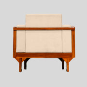 Cross 1-Seater Sofa  A Timeless Blend of Comfort and Elegance