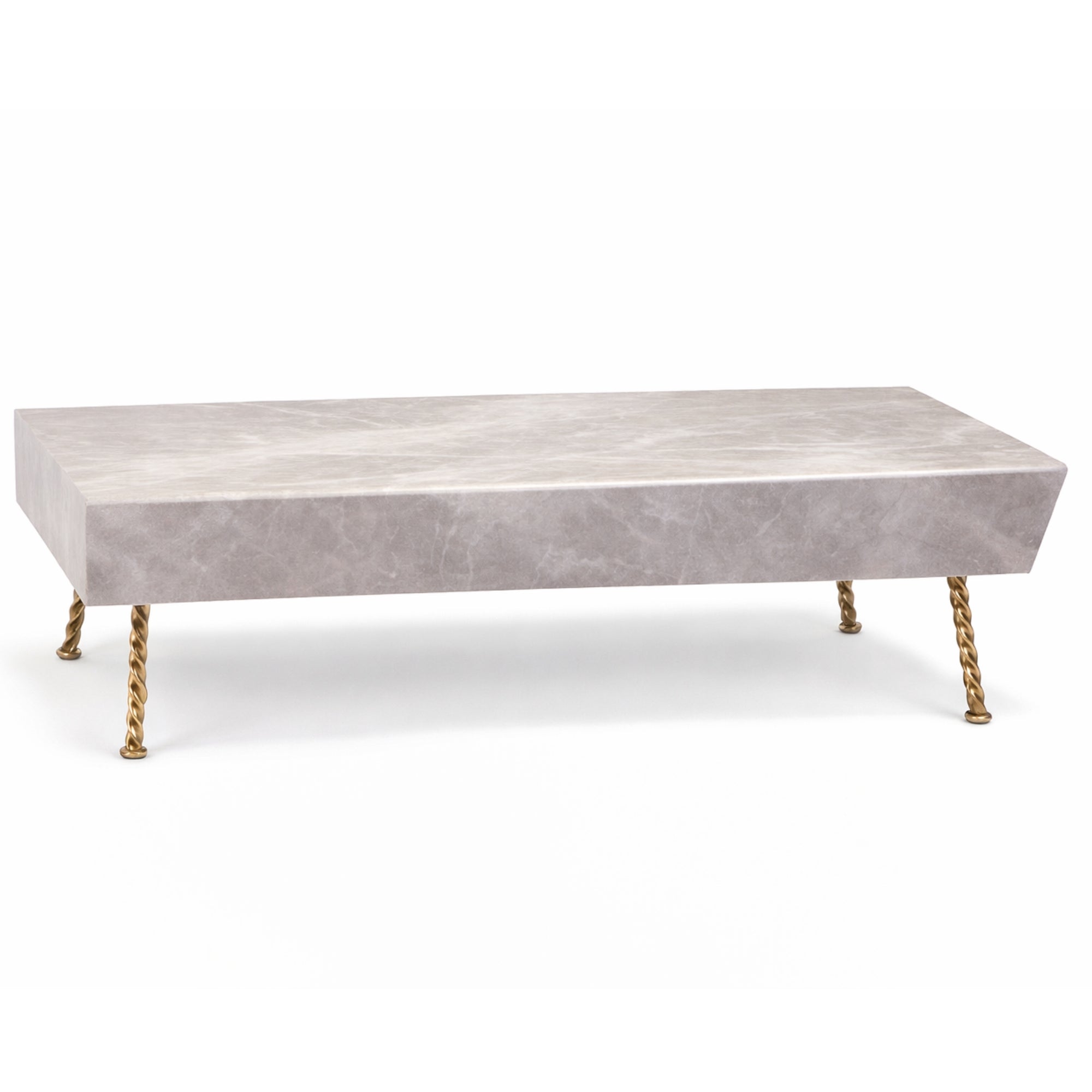 Aspire Marble Coffee Table - Stylish Modern Center Table for Living Room