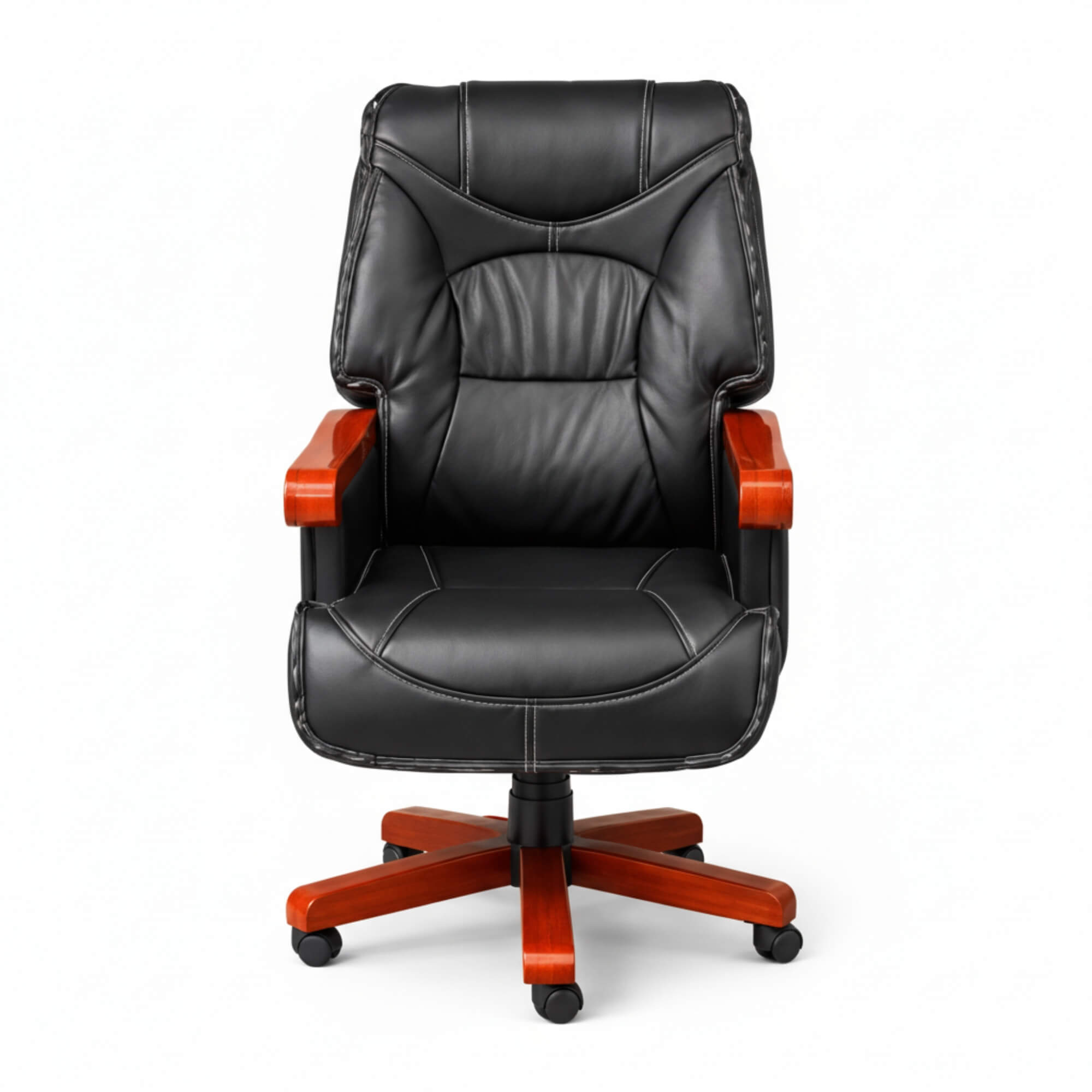 Eezy Office Chair 209A  Adjustable Executive Office Chair in Leatherette
