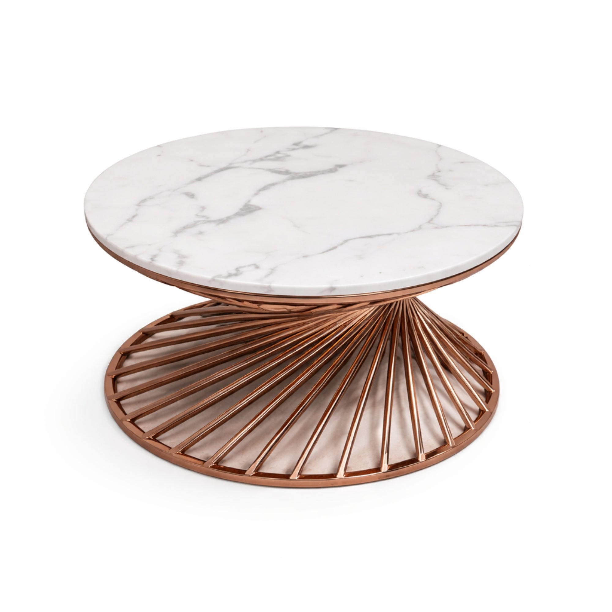 Dusk Marble Coffee Table - Designer Marble Center Table for Living Room