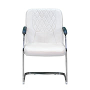 Eezy Office Chair B83 Modern Leatherette Office Chair with SS Base