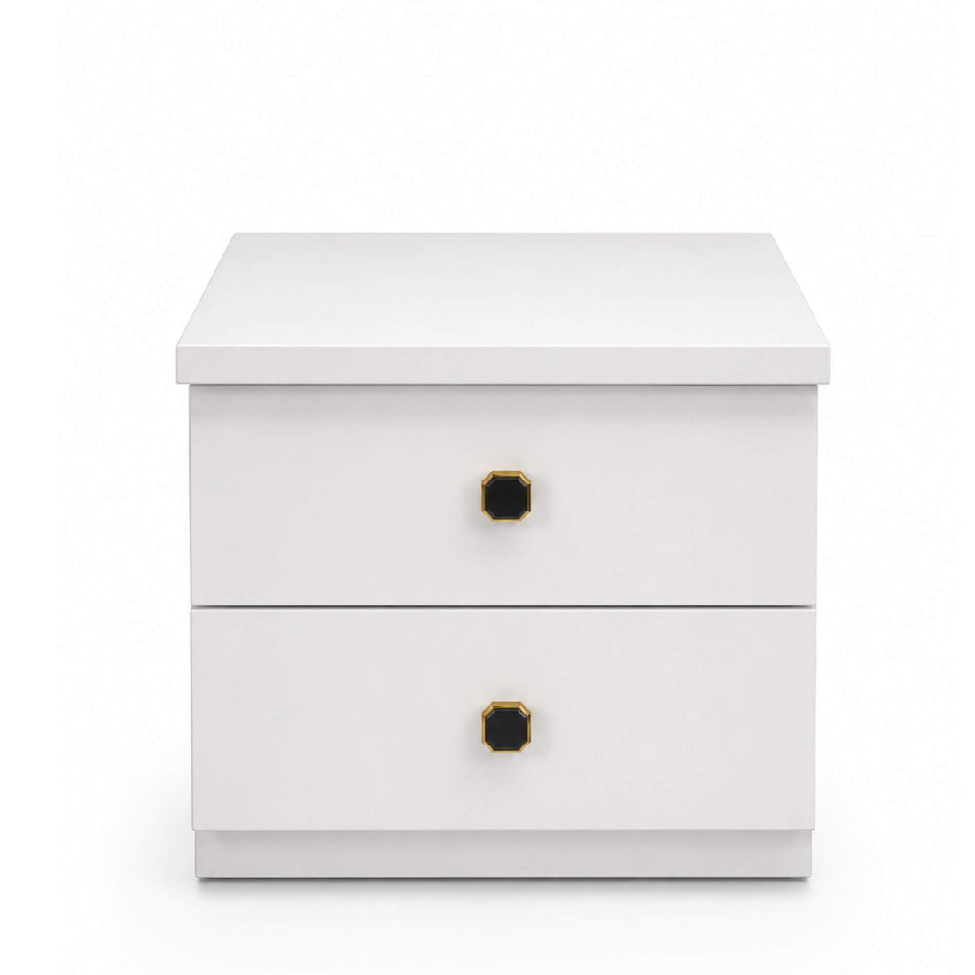 Zebra Night Stand- Bold Style Meets Functional Elegance