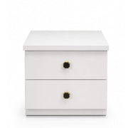 Zebra Night Stand- Bold Style Meets Functional Elegance