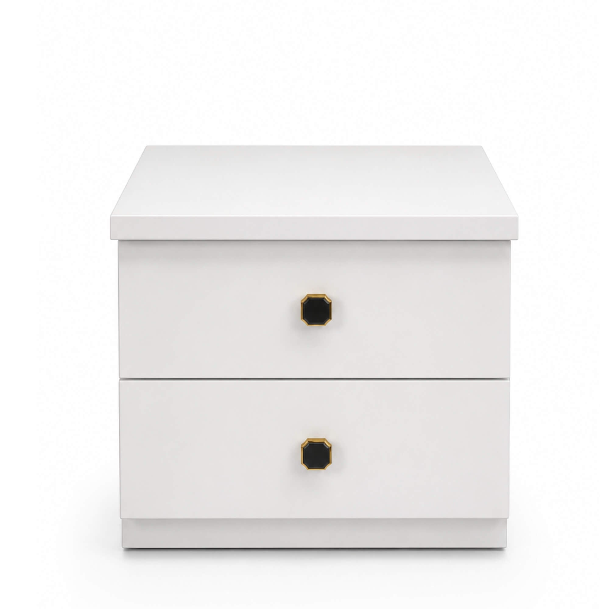 Zebra Night Stand- Bold Style Meets Functional Elegance