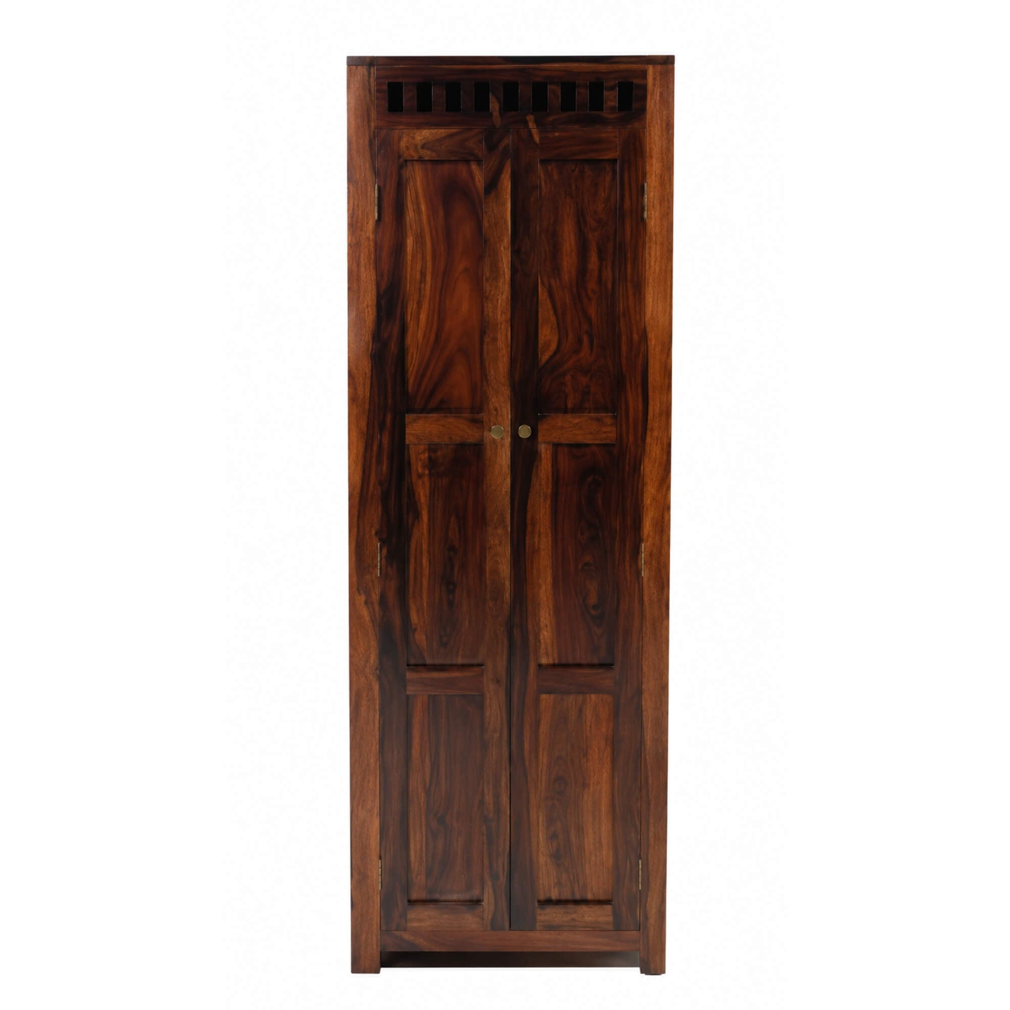 Kuber 2 Door Wardrobe- Rustic Elegance Edition