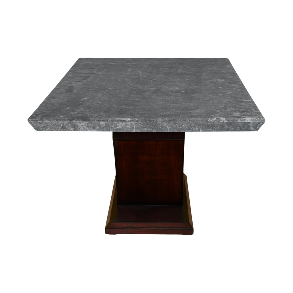 Seagull Marble 6-Seater Dining Table Set – Solid Wood Luxury Dining Furniture