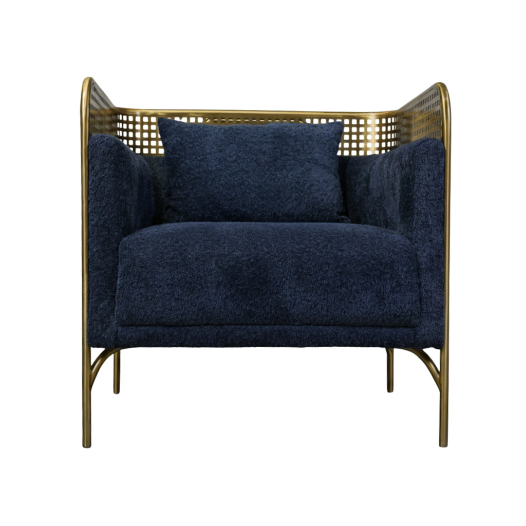 Miana Lobby Chair – Modern Fabric Lounge Chair with Comfortable Seating