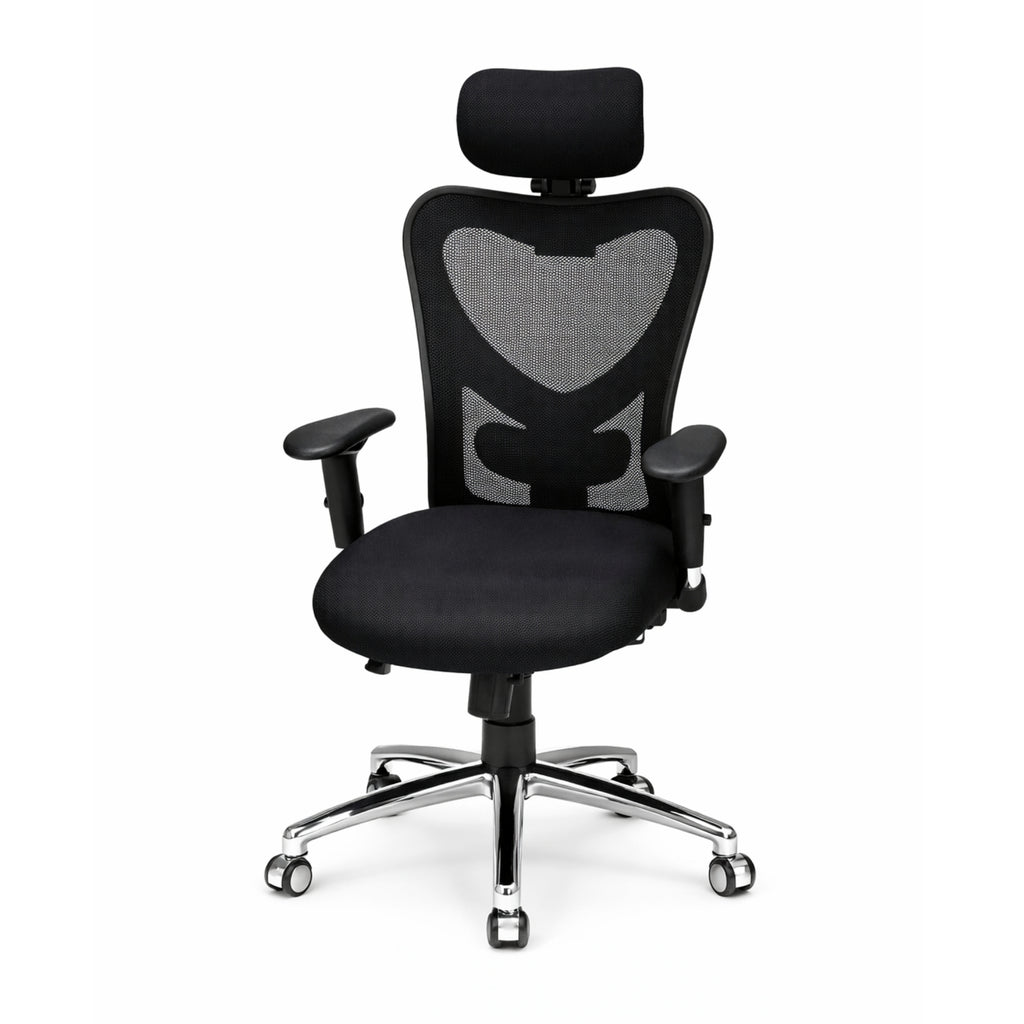 Eezy Office Chair 454A - Adjustable Ergonomic Office Chair with SS Base