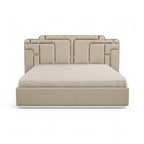 Fortune Upholstered King Bed with Storage – Plush Comfort Meets Smart Living